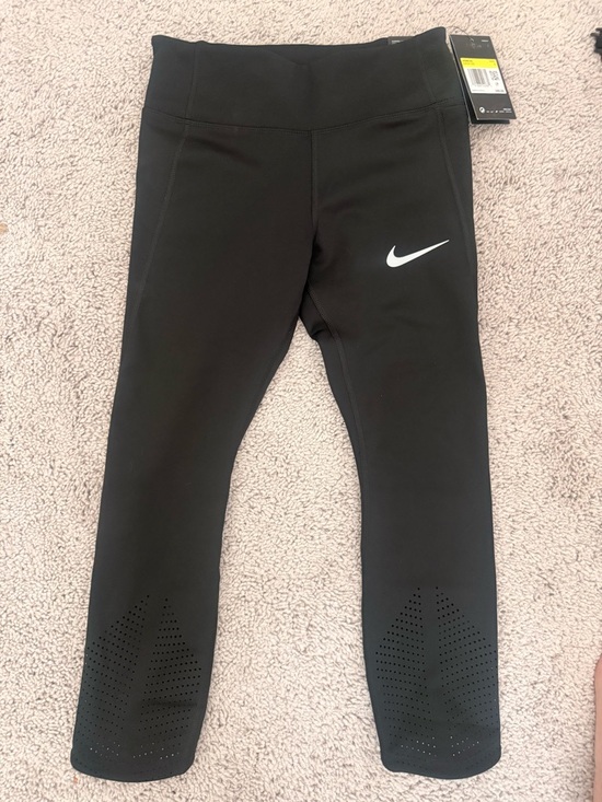 Nike Pants - Nike Running Leggings with White Swoosh
